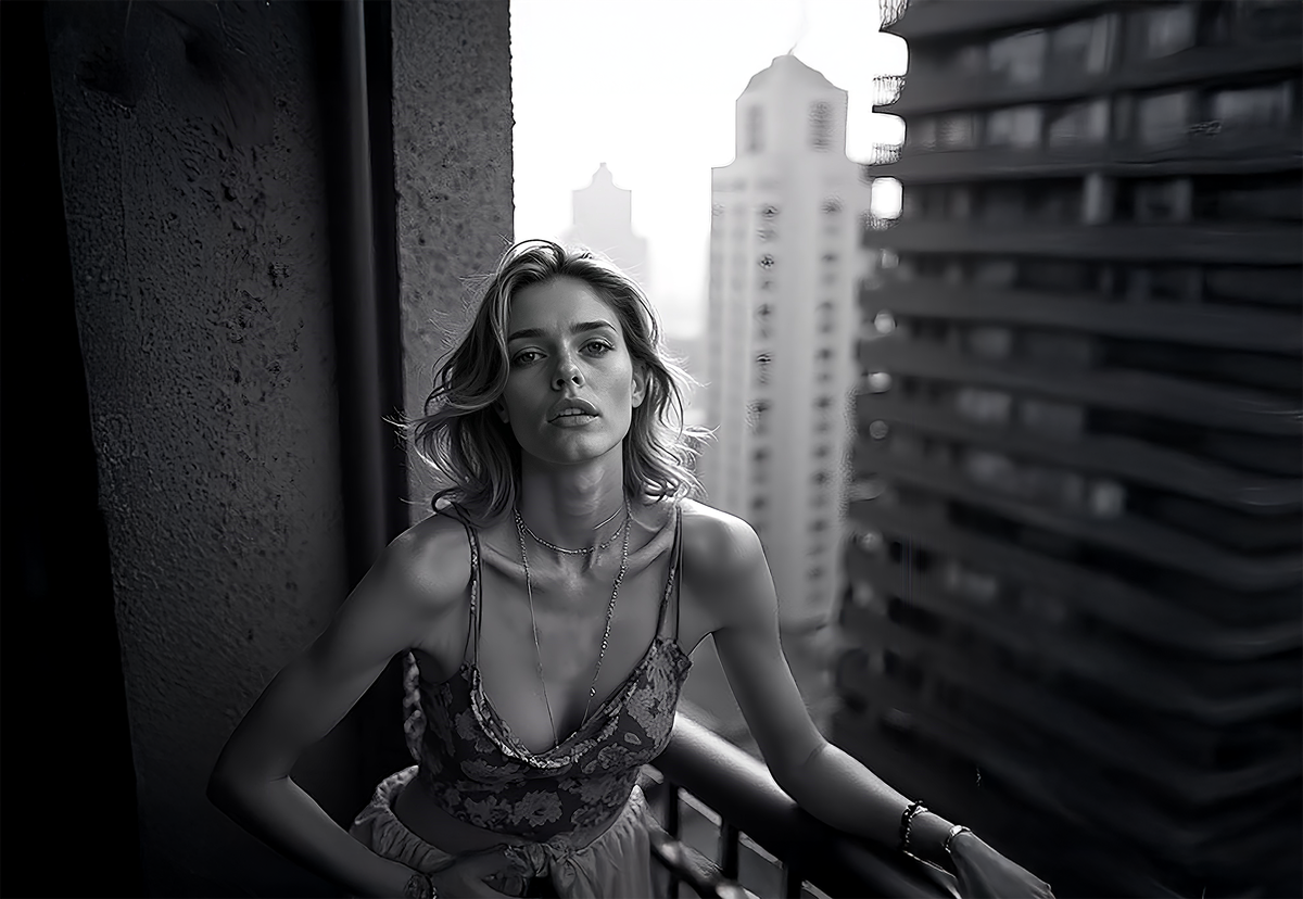 Black and White