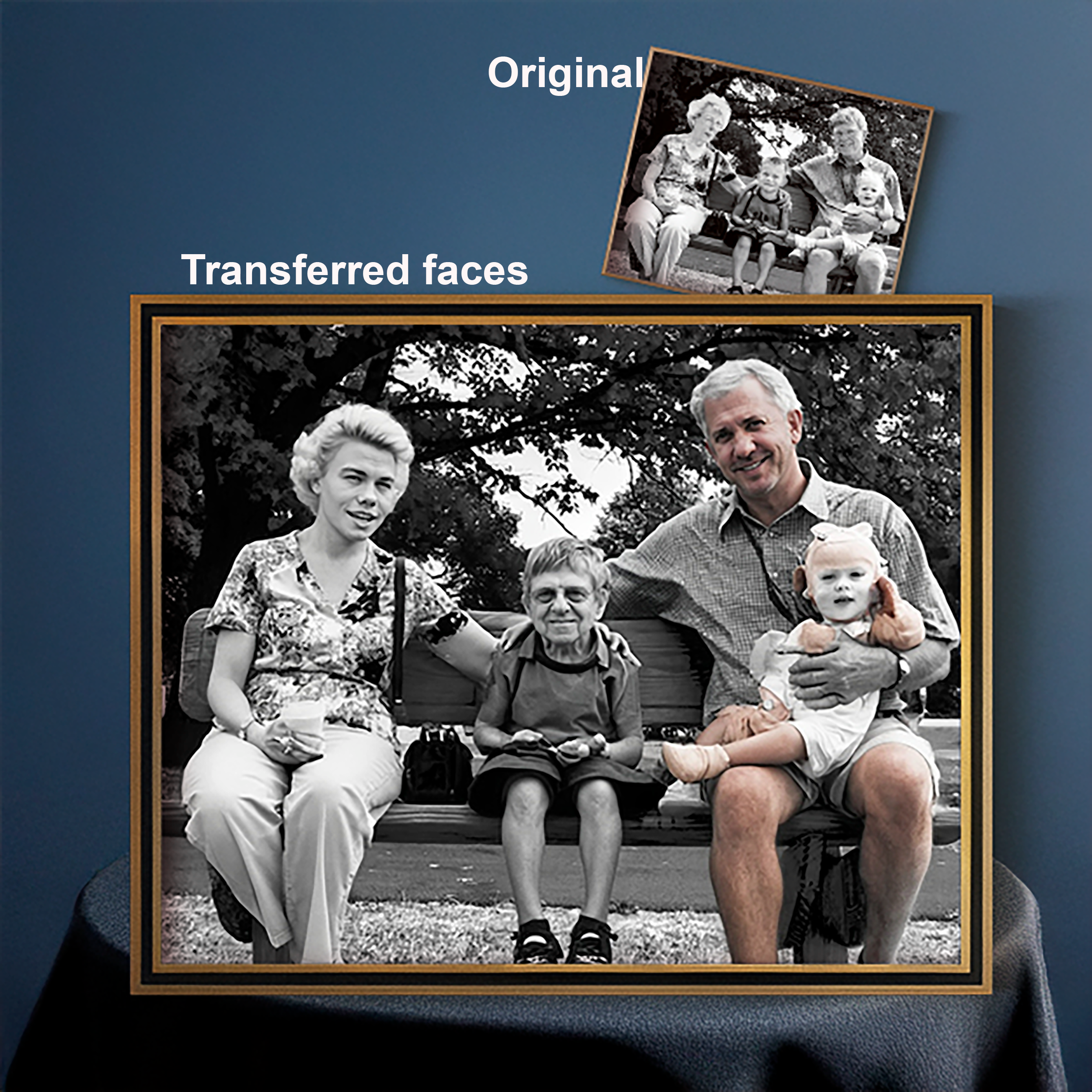 Your Images                          3D Cartoon Photo Transformation | Face Swap Art | Background Change | Personalized Family Keepsake Gift