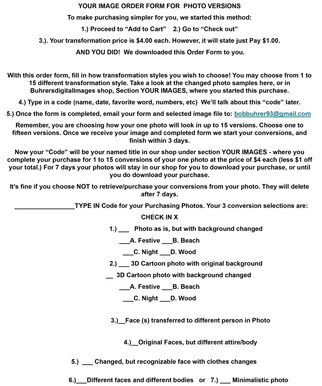 Your Images                          3D Cartoon Photo Transformation | Face Swap Art | Background Change | Personalized Family Keepsake Gift