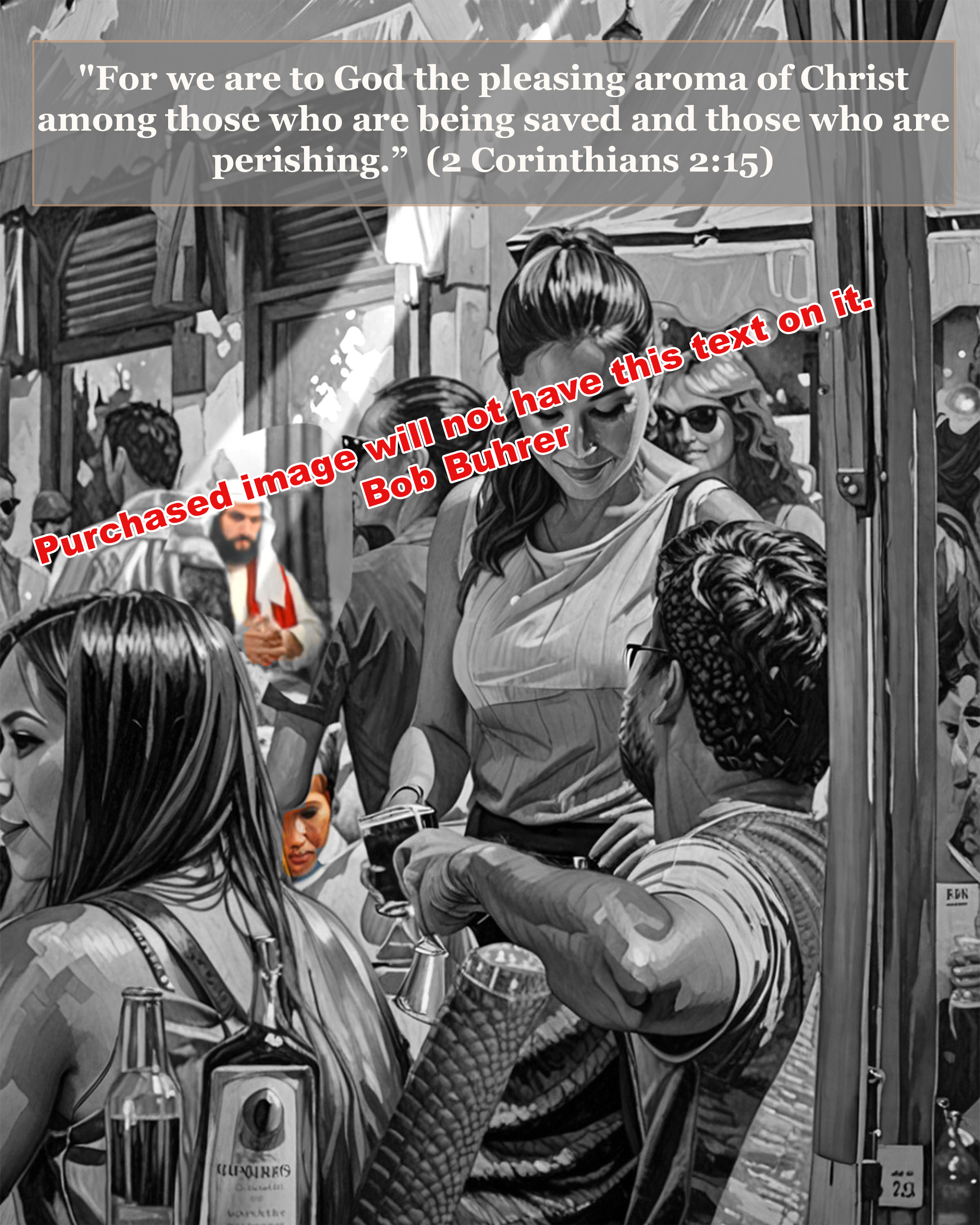 Town Cafe     We support TPUSA   Jesus with Child, Outdoor Cafe Religious Wall Decor, Inspirational Christian Gift, Spiritual Home Decoration