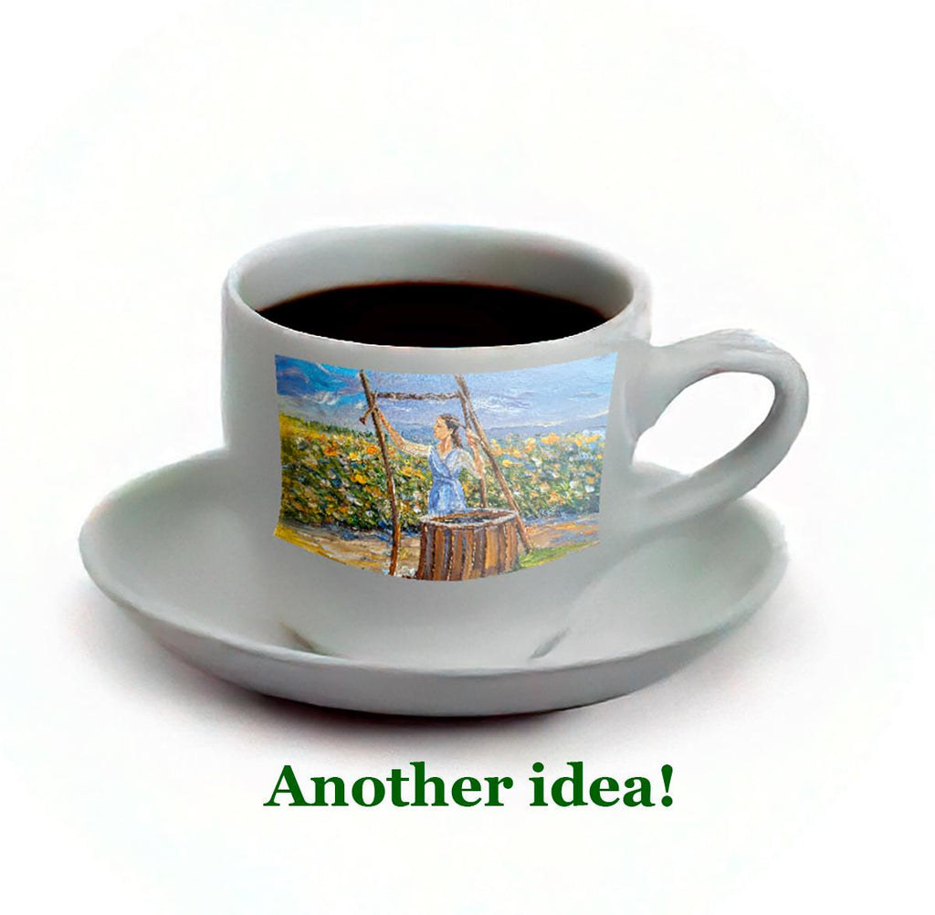 Town Cafe     We support TPUSA   Jesus with Child, Outdoor Cafe Religious Wall Decor, Inspirational Christian Gift, Spiritual Home Decoration