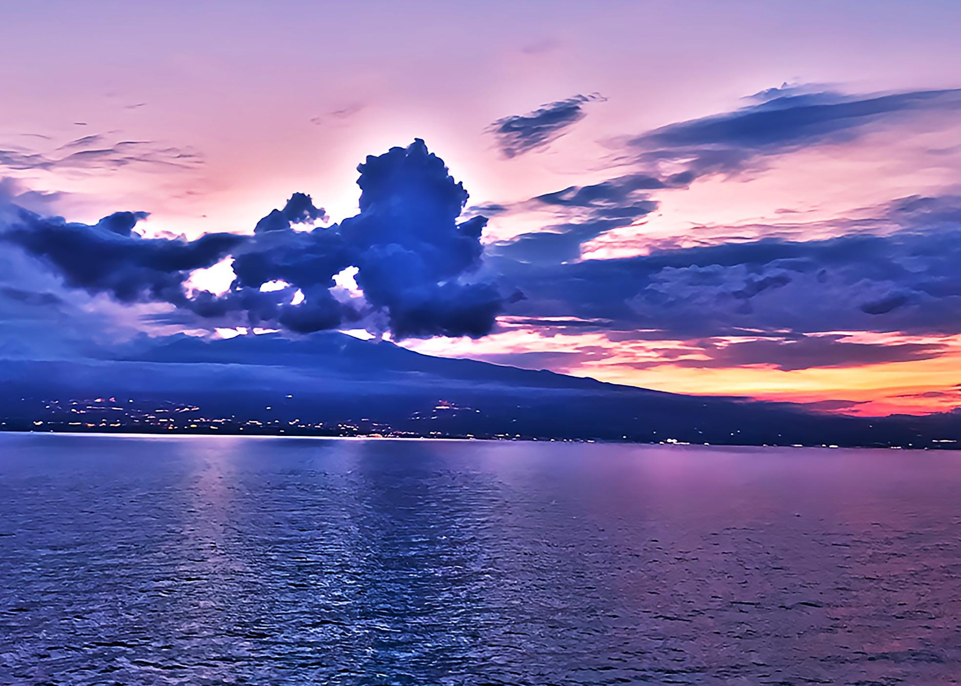 Italian Sunset Wall Art Print, Vibrant Italian Landscape Decor, Mediterranean Home Accent, Sunset Photography, Gift for Travel Lovers