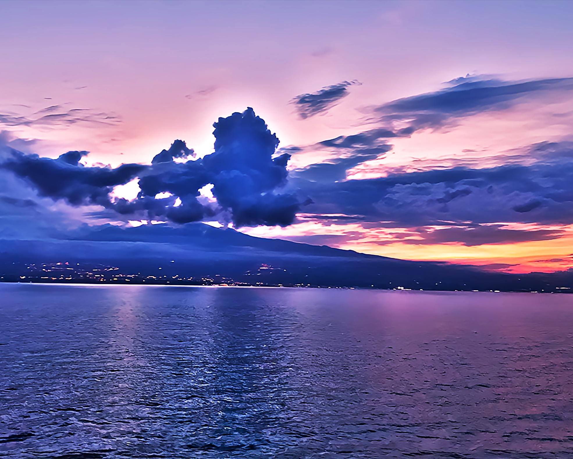 Italian Sunset Wall Art Print, Vibrant Italian Landscape Decor, Mediterranean Home Accent, Sunset Photography, Gift for Travel Lovers