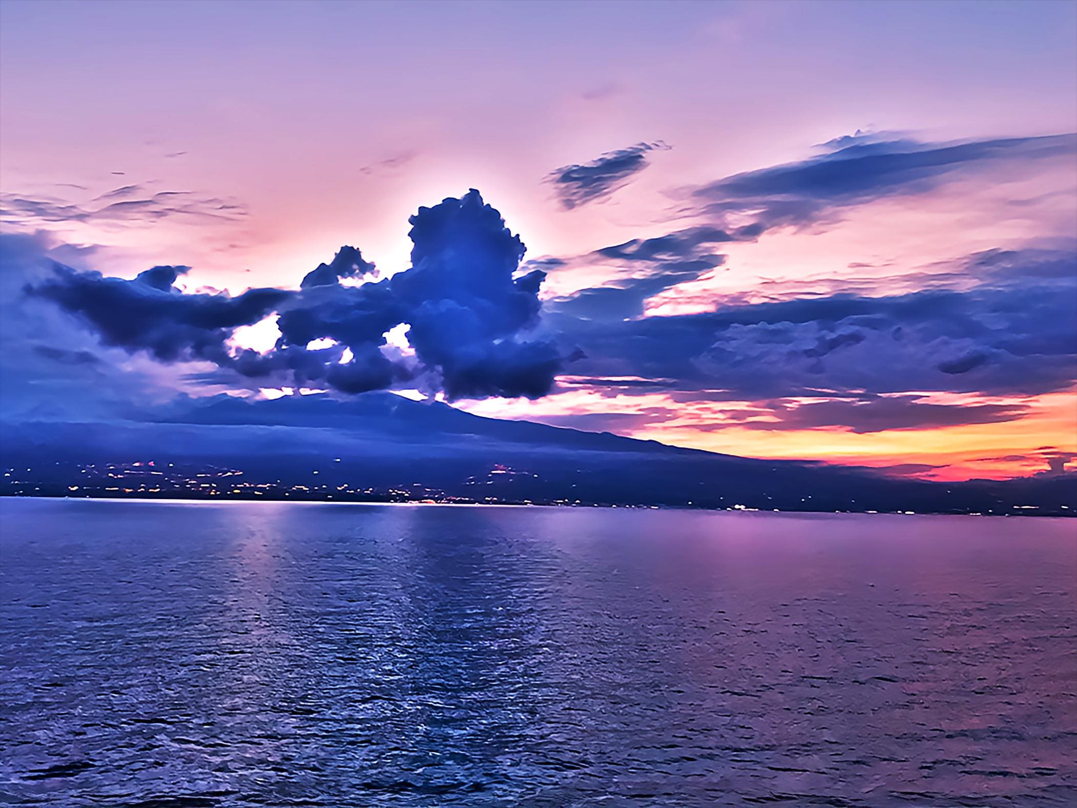 Italian Sunset Wall Art Print, Vibrant Italian Landscape Decor, Mediterranean Home Accent, Sunset Photography, Gift for Travel Lovers