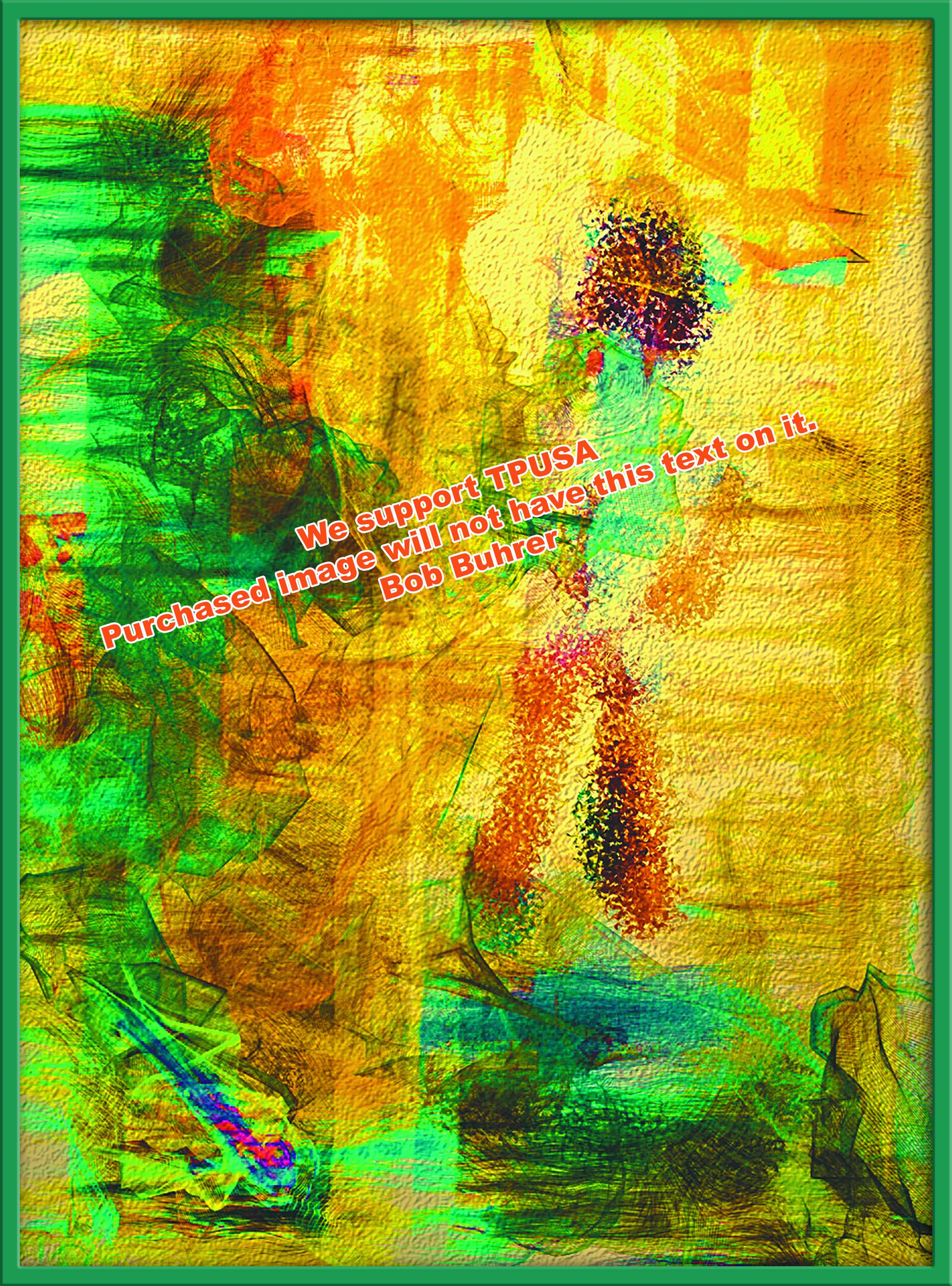 Girl Colorful Wall Art Print, Abstract Art Digital Download, Vibrant Home Decor, Modern Living Room Wall Art, DIY Printable for Gallery Wall