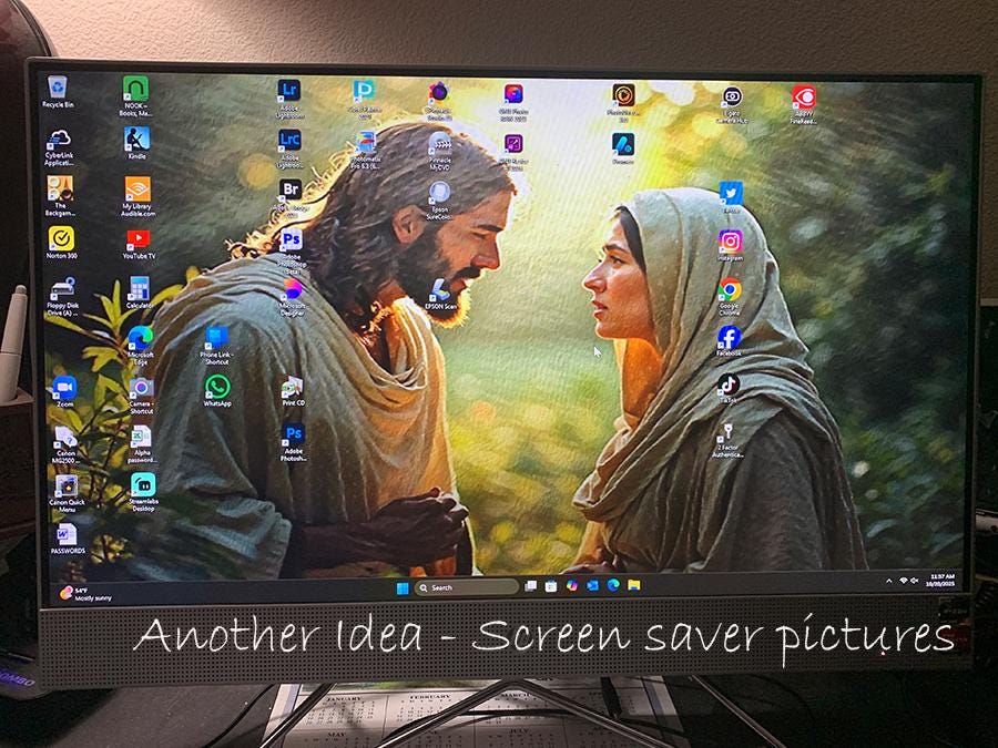 Missed Digital Wall Art, Heartfelt Scene of Compassion and Hope,