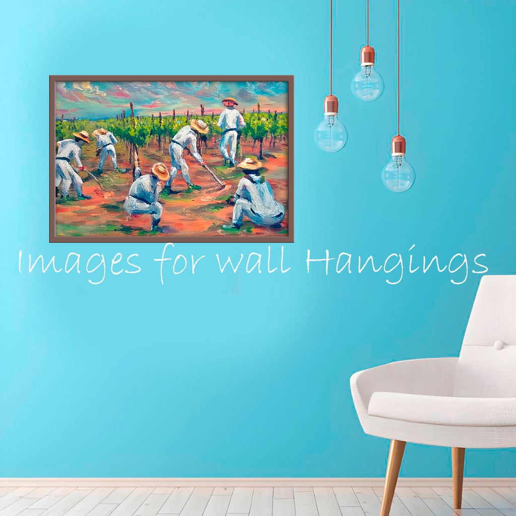 Three Horsemen Art Print: Vibrant Horse Riding Illustration (Digital Download)