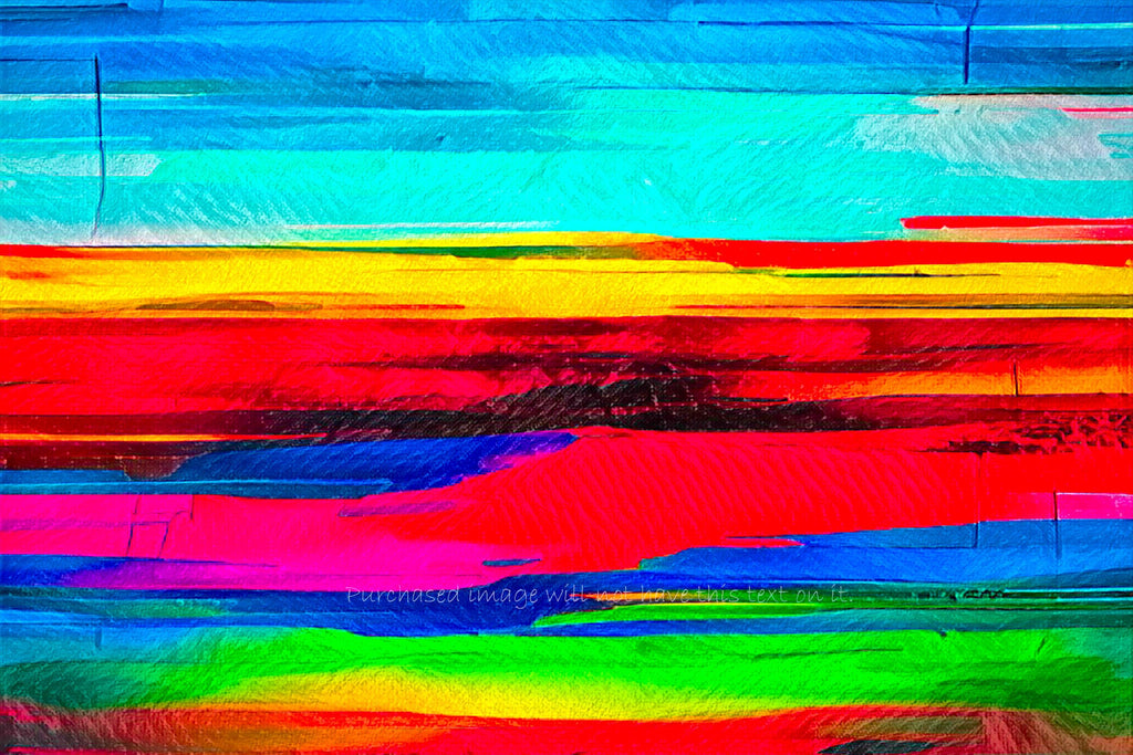 Modern Abstract Art Print: Vibrant Colors Home Decor (Digital Download)