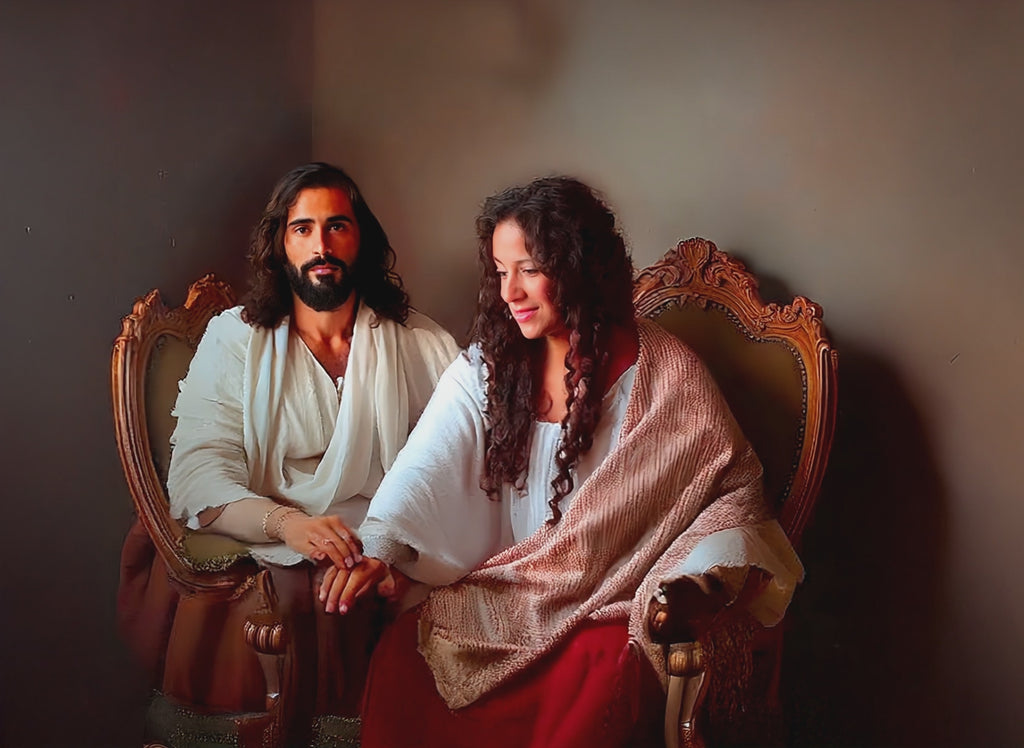 Healing Jesus     We support TPUSA      Wall Art Set - Spiritual Christian Prints, Religious Home Decor, Inspirational Faith Images, 5-Piece Bible Art Collection