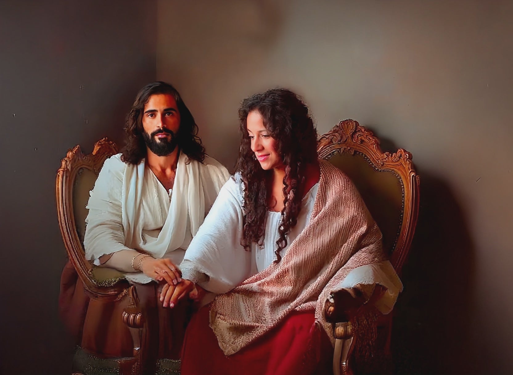 Healing Jesus     We support TPUSA      Wall Art Set - Spiritual Christian Prints, Religious Home Decor, Inspirational Faith Images, 5-Piece Bible Art Collection