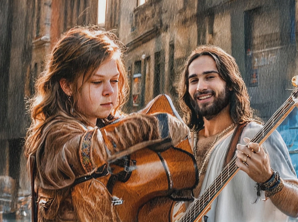 Jamming with Jesus           We support TPUSA   Christian Art Print Set, Inspirational Faith Wall Decors, Religious Gift for Home or Office